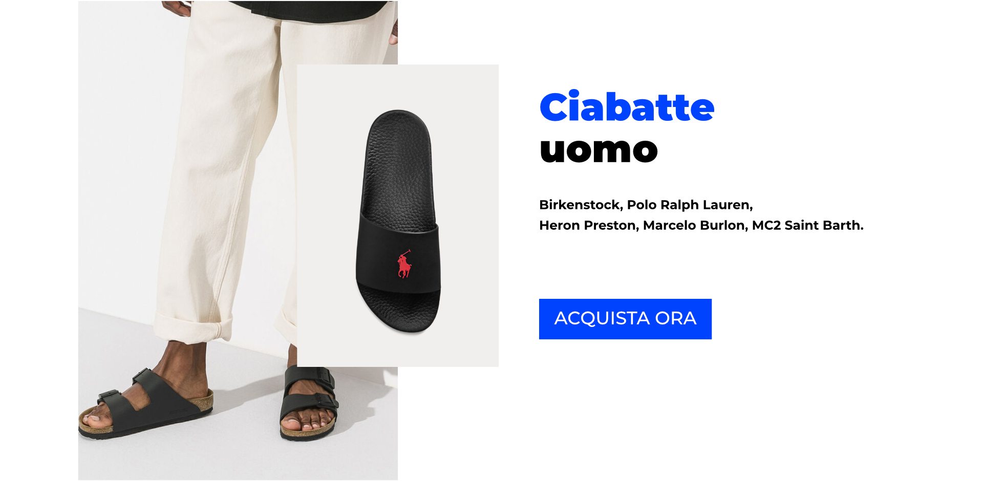 Ciabatte uomo