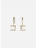 ORECCHINI CON STRASS, 610 ORO, thumb