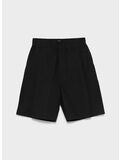 SHORT POPELINE UNISEX, 110 BLACK, thumb