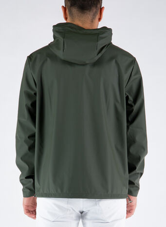 GIUBBOTTO SHORT HOODED, 03GREEN, small