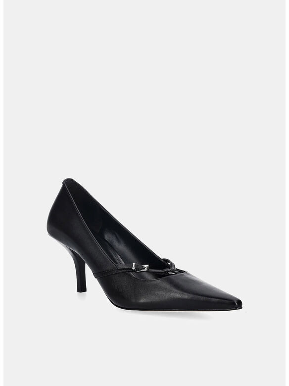 SCARPA CON TACCO SELINA, 001 BLACK, medium