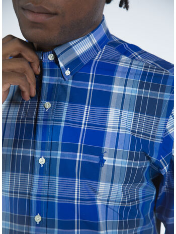 CAMICIA A QUADRI, 6144A BLUE MULTI, small