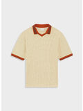 POLO AJOURE, LIGHT BEIGE, thumb