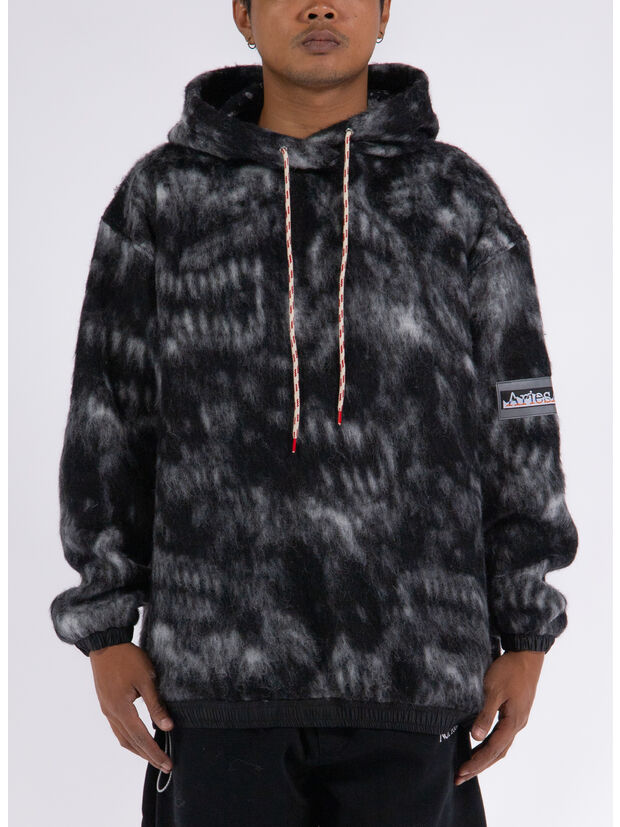 FELPA OVERSIZED MONSTER, BLK BLACK, large