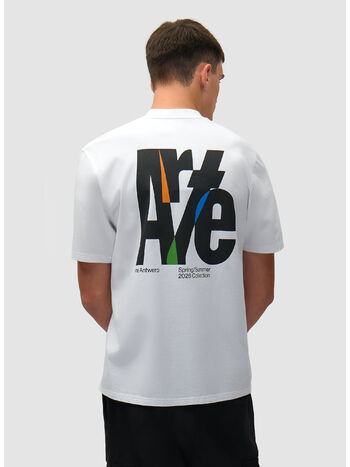 T-SHIRT BIG LOGO, 100 WHITE, small