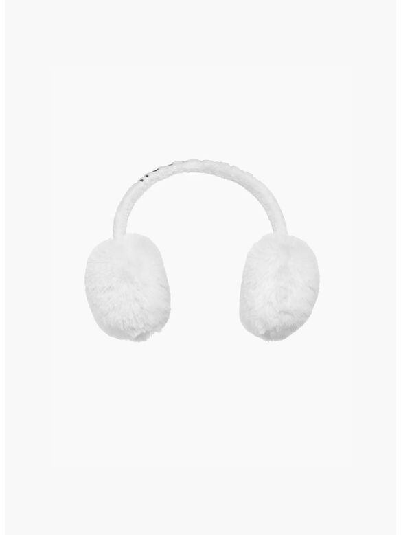 CUFFIE FLURRY EARWARMERS, 8000 WHITE, medium