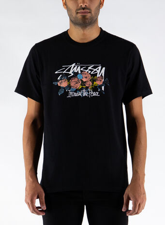 T-SHIRT ITP ROSES, BLACK, small