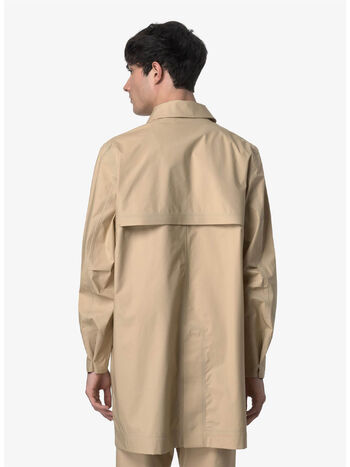 GIACCA POIR 3L POPLIN, AZI BEIGE ROPE - BEIGE LT, small