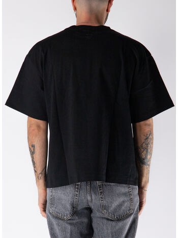 T-SHIRT CLASSIC EMBROIDERY LOGO BOXY, CHB BLACK CLASSIC, small
