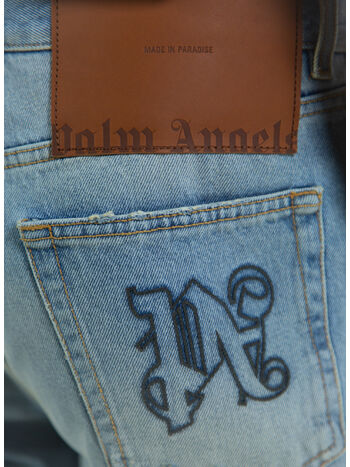 JEANS SFUMATO TAPERED DENIM, 4010 LIGHT BLUE, small