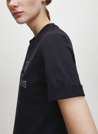 T-SHIRT CON LOGO NEW YORK, BAECKBLACK, small