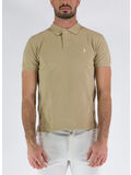 POLO A MANICHE CORTE, COASTAL BEIGE/C8133, thumb