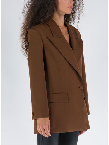 GIACCA THE BLAZER WOOL, BRONZE, small