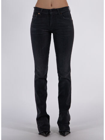 JEANS FORMENTERA, L0767 MID BLACK COATED, small