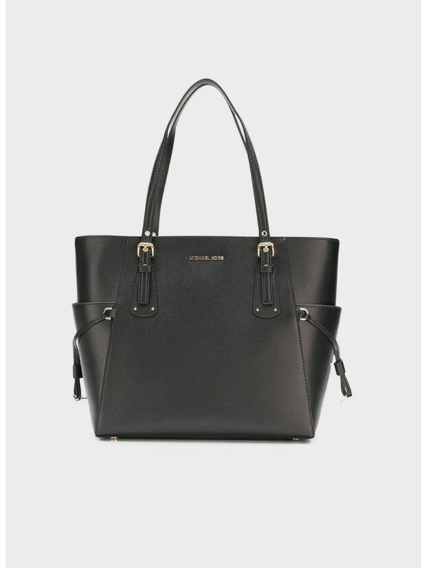 BORSA VOYAGER TOTE, 001 BLACK, large