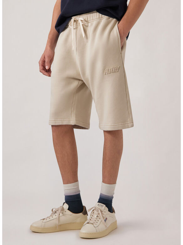 SHORT IN NYLON CON STAMPA REFLEX, M8HP HEAVY JERS FIBER, medium