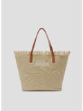 BORSA CITY FRINGES, 01741L CANVAS 11 EMB, thumb