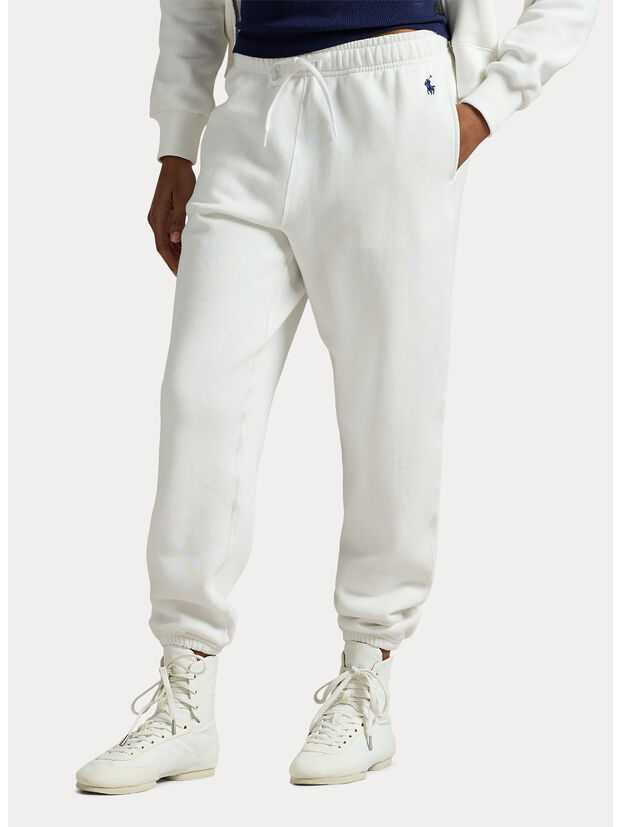 PANTALONE TUTA CON COULISSE, WHITE, large