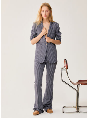 GIACCA IN JERSEY GESSATO, 003 GESSATO BLU, small