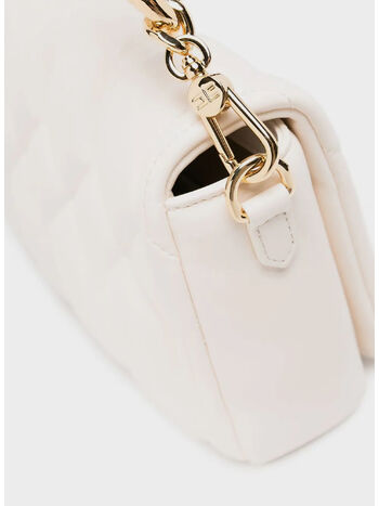 BORSA CON CATENELLA DORATA, 193 BURRO, small