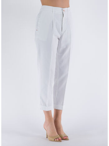 PANTALONE FEBE, 1000 BIANCO, small