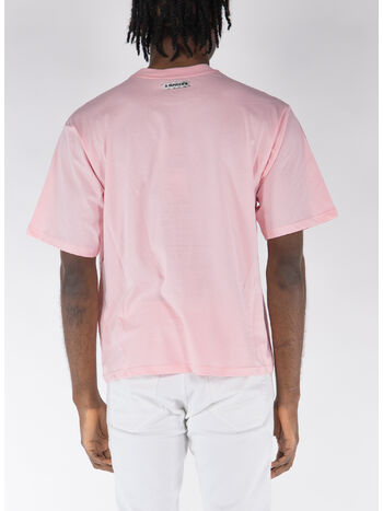 T-SHIRT CON LOGO, 041 PINK, small