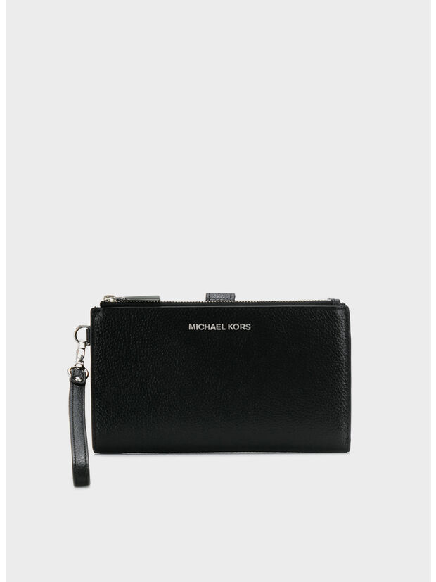 PORTAFOGLI JET SET WRISTLET, 001 BLACK, large
