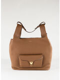 BORSA SHOPPING BEAT GENERATION, 682 COGNAC/NOIR, thumb