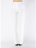 PANTALONE HIGH WAIST A GAMBA DRITTA, 1103 BIANCO LETTO, thumb