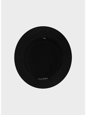 CAPPELLO WASHED BUCKET UNISEX, BK001 BLACK, small
