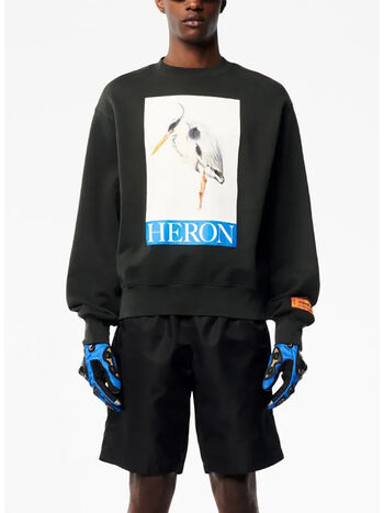 FELPA CREW BIRD PAINTED, 1046 BLACK BLUE, small