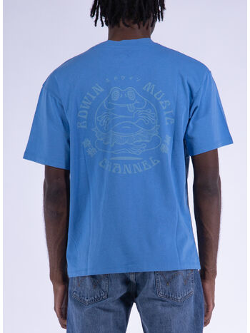 T-SHIRT EDWIN MUSIC CHANNEL, 1WF.67 PARISIAN BLUE, small