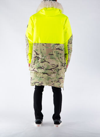 GIUBBOTTO SLEEPING BAG COAT, CAMOFLURO, small
