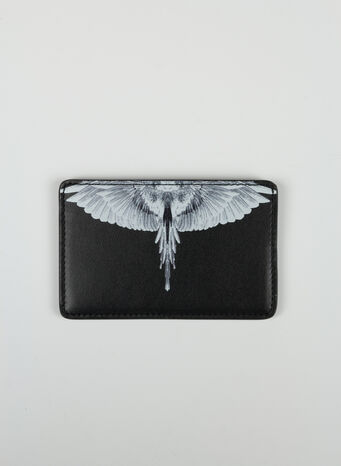 PORTACARTE WINGS CONTINENTAL WALLET, 1001BLACKWHITE, small