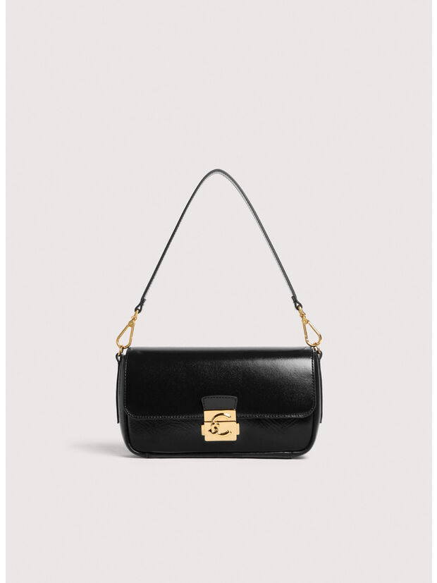 BORSA C-ME LOCK MEDIUM, 001 NOIR, large
