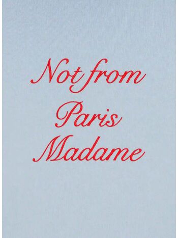 FELPA HOODIE SLOGAN CALLIGRAPHY, LIGHT BLUE, small