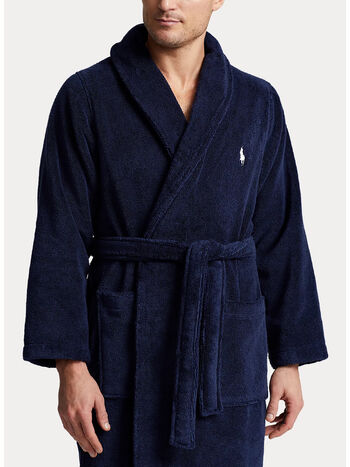 ACCAPPATOIO KIMONO SLEEP ROBE, CRUISENAVY, small