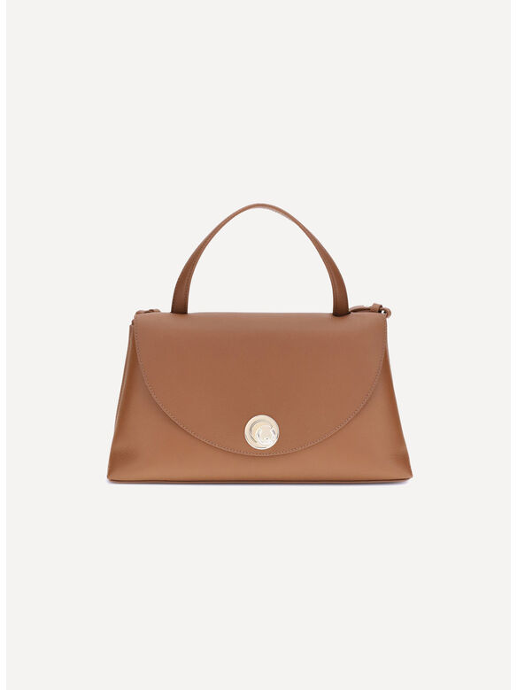 BORSA NIKLA MEDIUM, 682 COGNAC/NOIR, medium