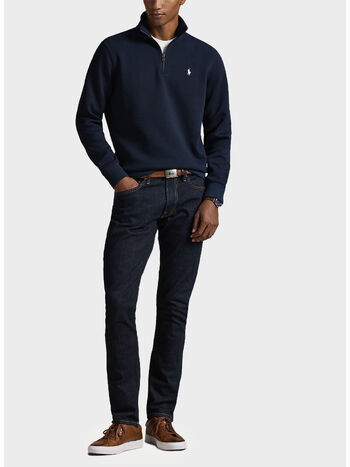 FELPA ZIP, AVIATOR NAVY/C1730, small