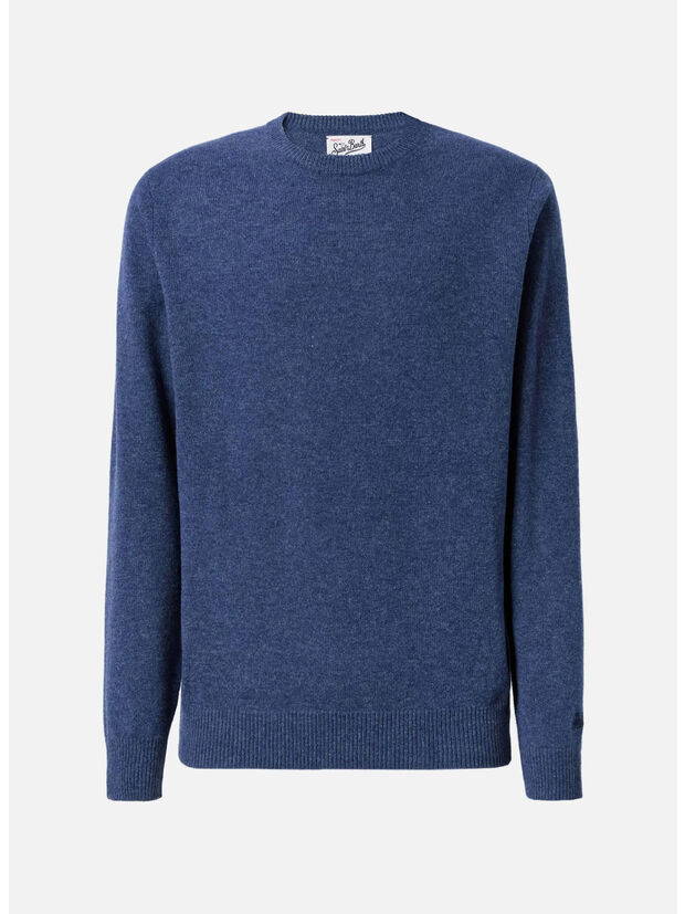 MAGLIONE REGENT, 00025M DENIM, large
