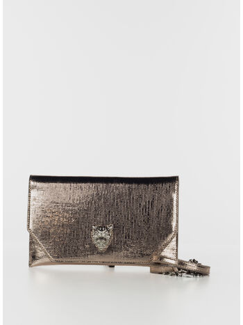 BORSA FLAT CLUTCH LIME, LGO, small
