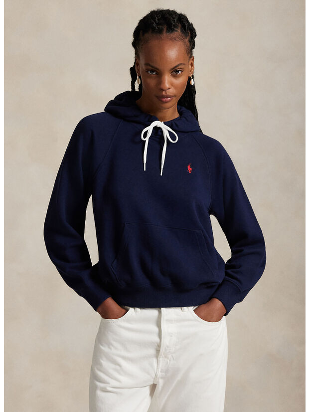 FELPA CON CAPPUCCIO HOODIE, CRUISE NAVY, large