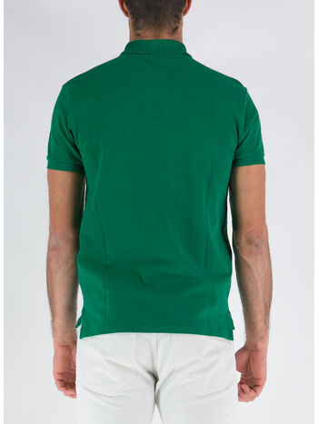 POLO A MANICHE CORTE, PRIMARY GREEN/C2240, small