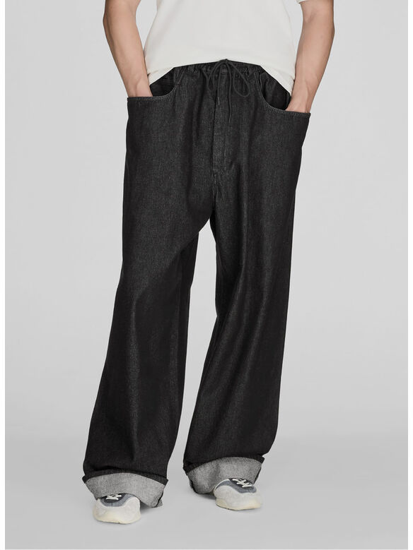 PANTALONE DENIM, BLACK, medium