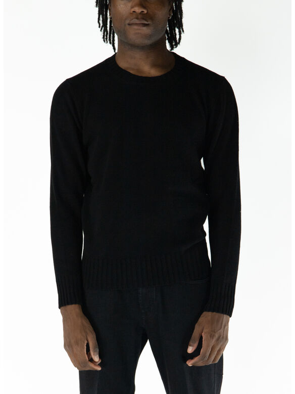 MAGLIONE GIROCOLLO AAPPIO, 03 NERO, medium