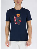 T-SHIRT ORGANIC FILOU, 05 NAVY, thumb