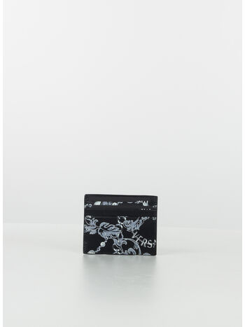 PORTACARTE CHAIN COUTURE, 899 BLACK, small