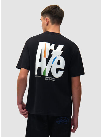 T-SHIRT BIG LOGO, 1 BLACK, small