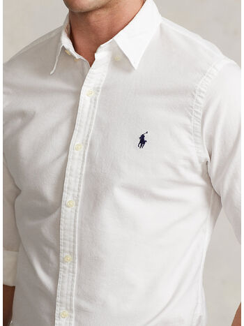 CAMICIA OXFORD, WHITE, small