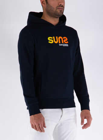 FELPA CLAUDIO BRAND, NAVY, small